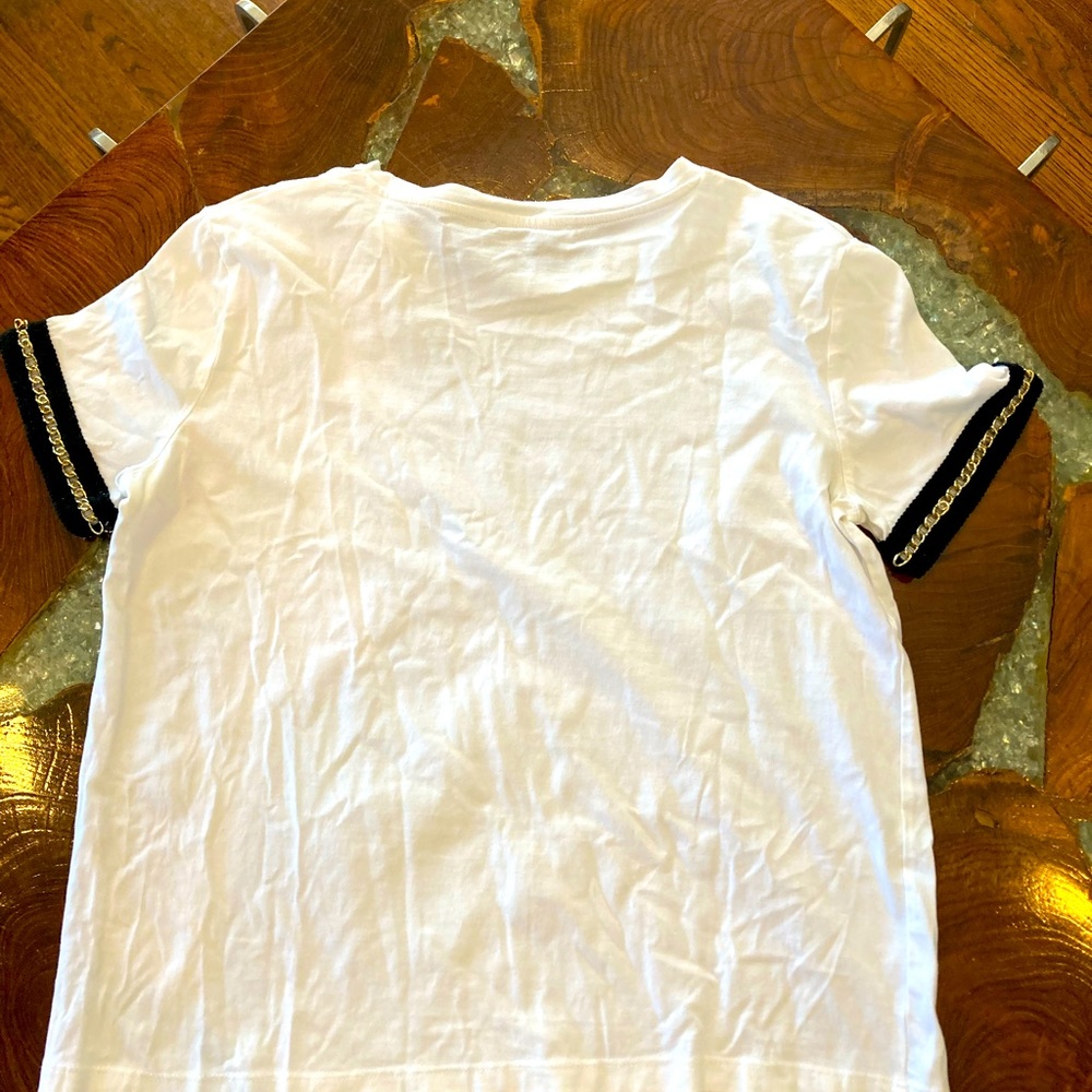 Zara White t shirt